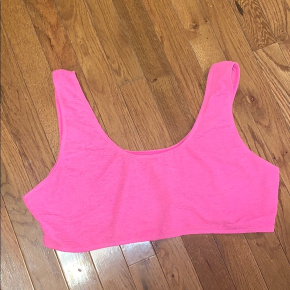Boohoo Plus Other - Hot pink boohoo swim top